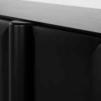 Artie 1.6m Sideboard Unit - Full Black