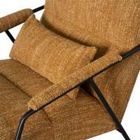Truss Fabric Armchair - Ginger Brown