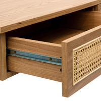 Lance 1.2m Home Office Desk - Natural