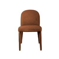 Leonora Set of 2 Dining Chair, Rust