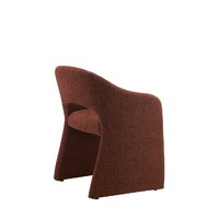Carina Set of 2 Dining Chair, Rust