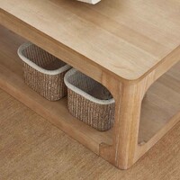 Owen Coffee Table, Natural Wash