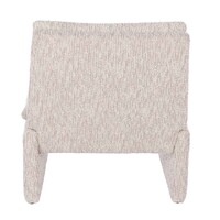 Austin Accent Chair, Off White & Taupe