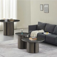 Camden Coffee Table – Grey Marble Top