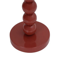 Pearl Orb Floor Lamp - Rust