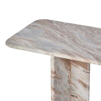 Nalu Console Pink & Brown & White