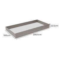 Salford King Single Day Bed with Trundle