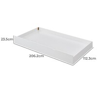 Anaheim King Single Captain Storage Bed with Trundle