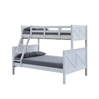 Orion Single Over Double Bunk Bed with Single Trundle