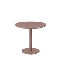 Portella Dining Table, Matte Dusty Rose