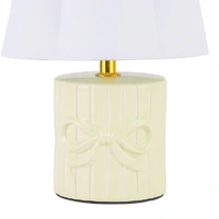 Miri Ribbon Bow Ceramic Table Lamp