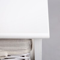 Luna 5 Basket Storage Drawers - White