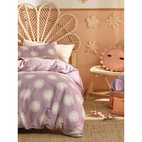 Sunny Day Orchid Double Quilt Cover Set