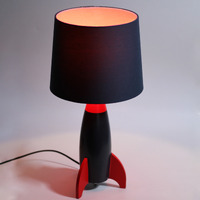 Rocketship Table Lamp