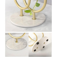 Gold U Shaped Plant Stand