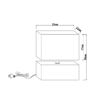 Mano Rectangle Table Lamp