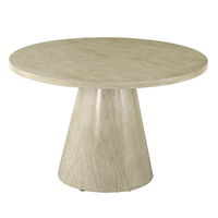 Captivate Round Dining Table French Fawn