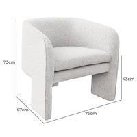 Casa Boucle Occasional Chair