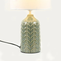 Bloom Ceramic Table Lamp Green