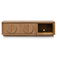 Chloe 2m Entertainment TV Unit - Dusty Oak