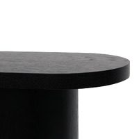 Cristina 1.5m Console Table - Black Oak