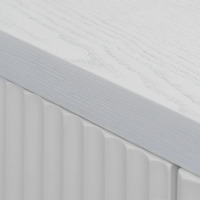 Cosmos 100cm Wooden Storage Cabinet - White