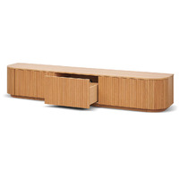 Samuel 2.4 TV Entertainment Unit - Natural Oak