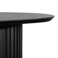 Samuel 2.2m Dining Table - Black Oak