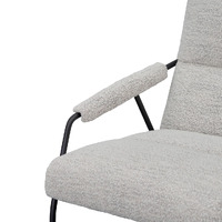 Truss Fabric Armchair - Fog Grey