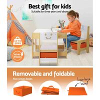 Leo 3PCS Kids Table and Chairs Set