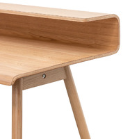 Elma Wooden Home Office Desk - Natural