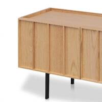 Adele 2m Wooden TV Entertainment Unit - Natural