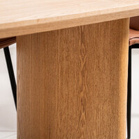 Barwell Dining Table, Natural