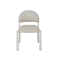 Emilie Set of 2 Textured Fabric Dining Chair, Autumn
