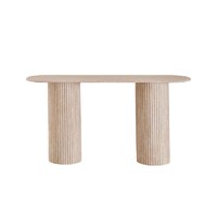 Mile Console Table, Limestone