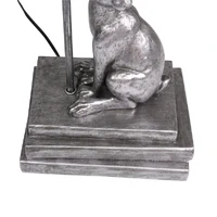 Rabbit Regal Table Lamp - Silver