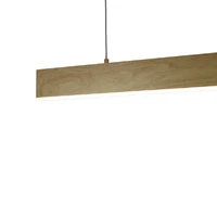 Maisie LED Pendant Light - Small Wood