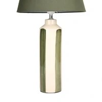 Asha Ceramic Table Lamp - Green