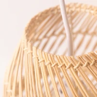 Zinnia Rattan Pendant Light - Small