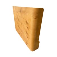 Bower Curved Oak King Bed