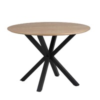 Vera Round Dining Table, Natural Ash