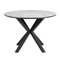 Vera Round Dining Table, Grey Cloud