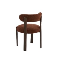 Carmen Set of 2 Dining Chair, Rust