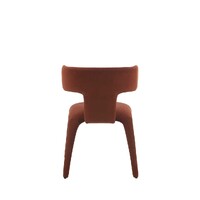 Tate Set of 2 Dining Chair, Rust