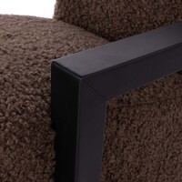 Navarro Armchair Brown & Black