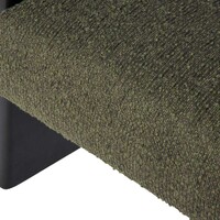 Ollie Armchair Green & Black