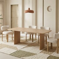 Rowan Dining Table Natural Oak 200cm