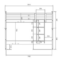Seattle Single Over Double Bunk Bed