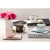 Designers Delight Mug & Plate Set - Black