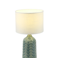 Bloom Ceramic Table Lamp Blue